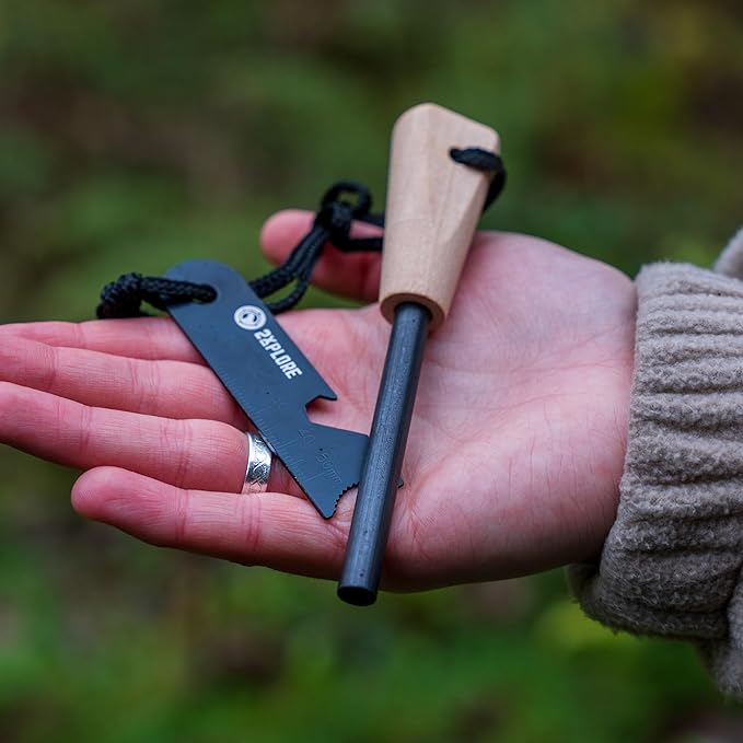 Ignite Bushcraft Flint and Steel Fire Starter Kit