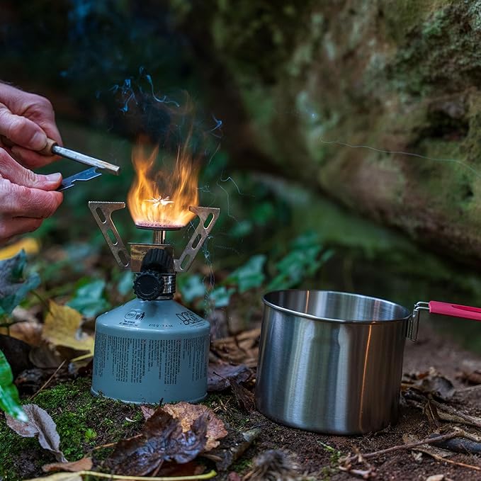 Ignite Bushcraft Flint and Steel Fire Starter Kit