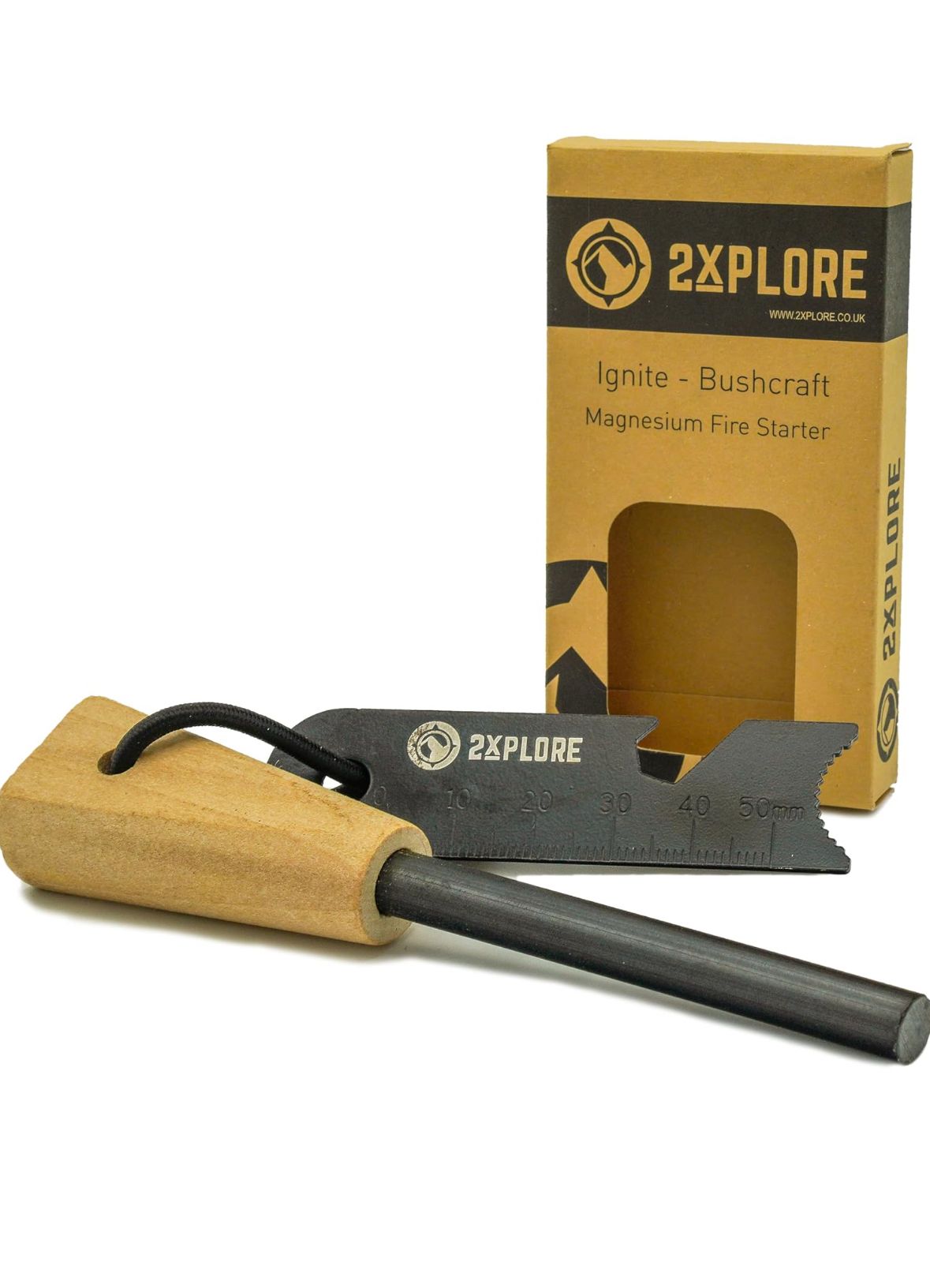 Ignite Bushcraft Flint and Steel Fire Starter Kit